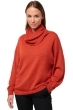 Baby Alpaca dames kasjmier pullover met kol tanis pumpkin 2xl